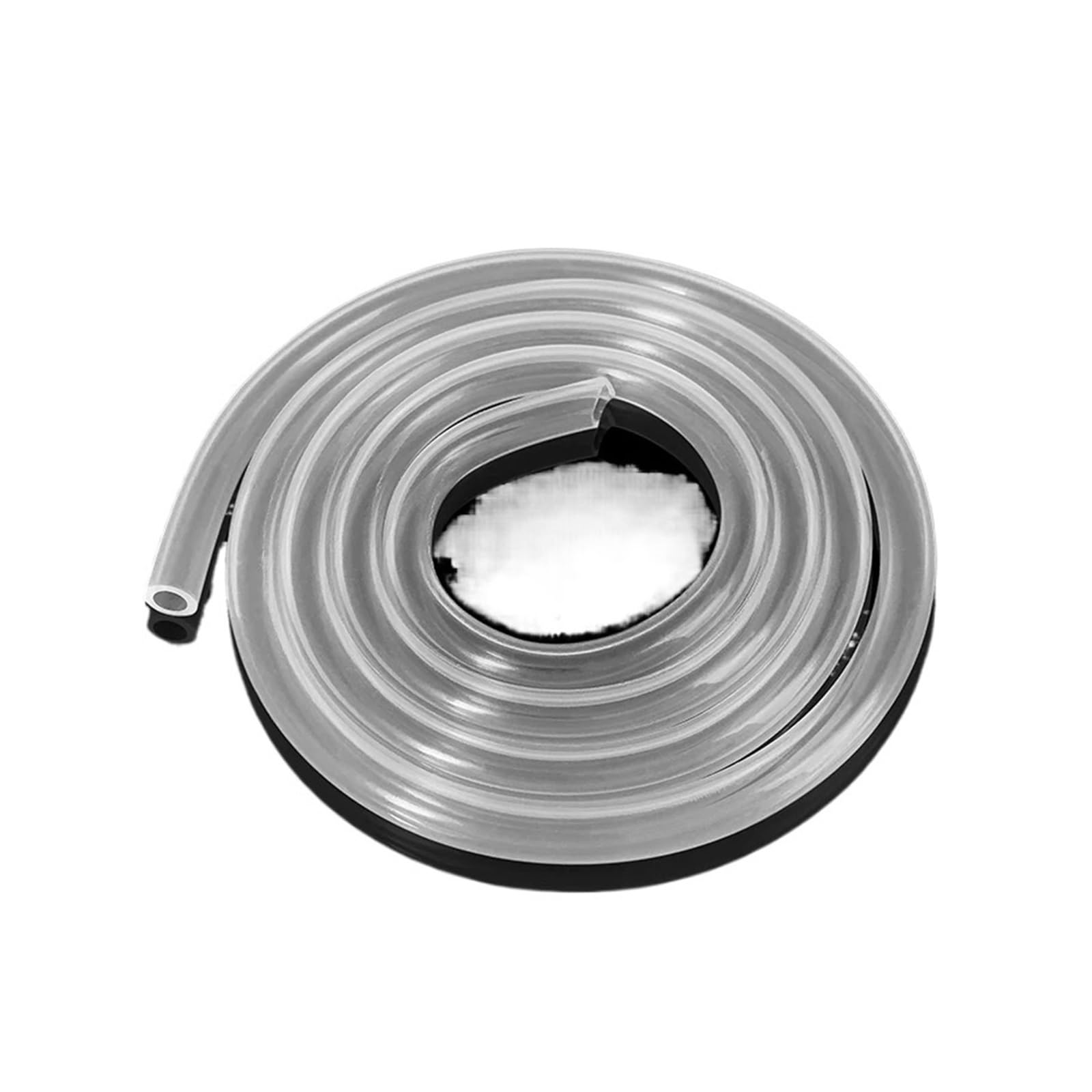 Silicon Tube Silicone Tube Hose 0.4~25.4mm Transparent Tasteless High Temperature Resistant Water(2M_ID 0.5 X 1MM)