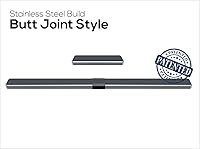 Vista 4 de APS Estribos de 5 pulgadas, color plateado, compatibles con Chevy Express GMC Savana 1500 2500 3500 2003-2025 Van de tamaño completo de 3 puertas