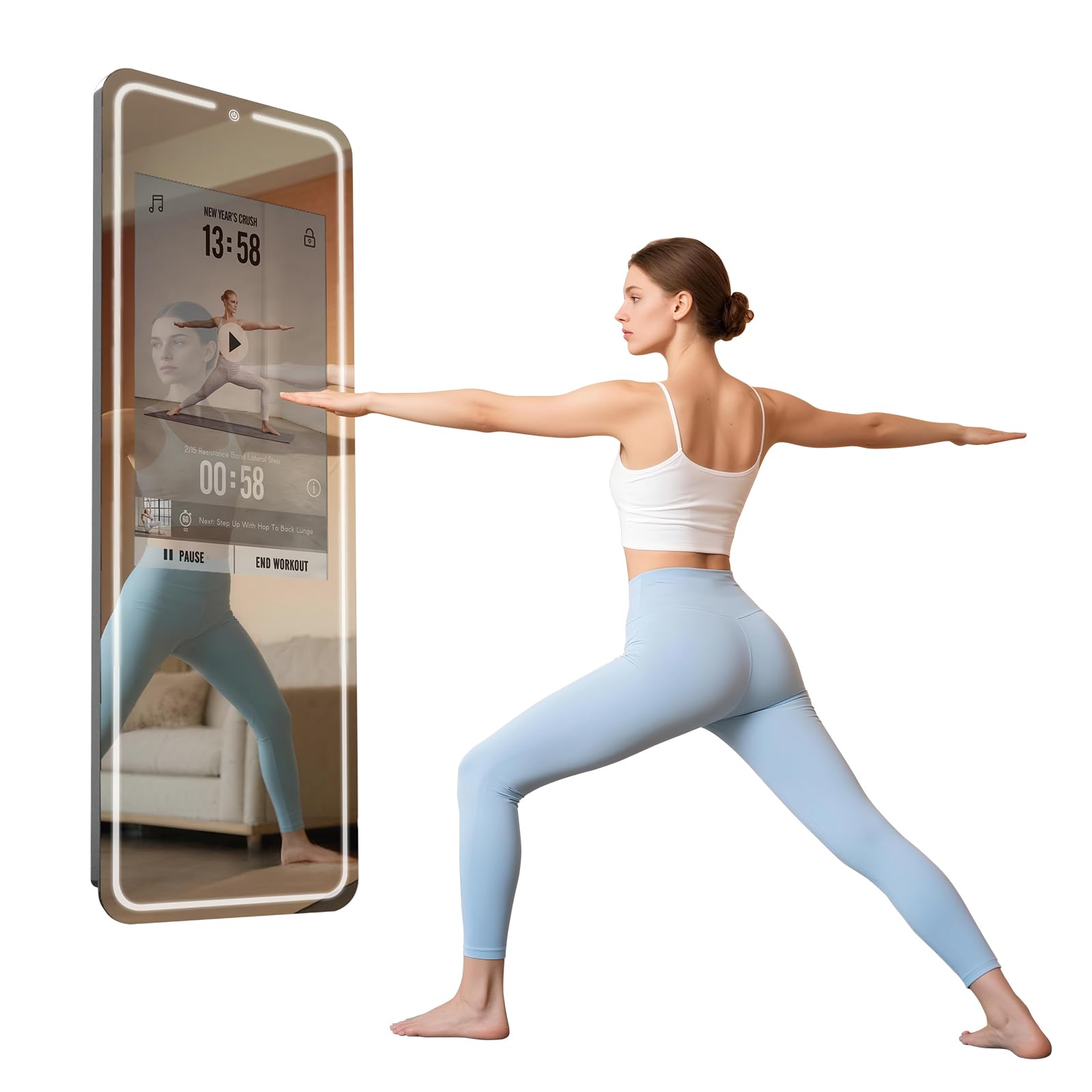 Amazon.com: Smart Gym Mirror for Home Workout | 32