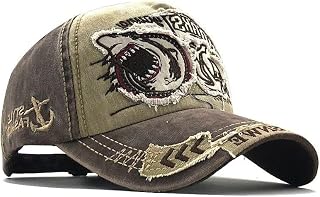 Frackson Breathable Cotton Men Sun Visor Cap Baseball Adjustable Sport Summer for Golf Tennis Cricket Cycling Running Gym ... Price In India