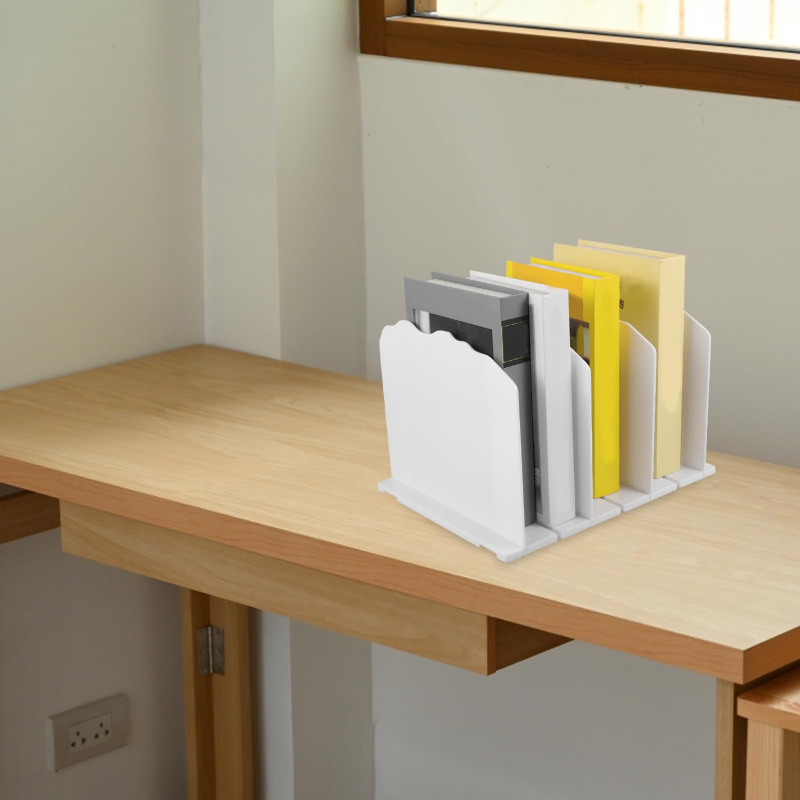 Mikikit Estante Organizador De Bolsos Estante para Bolsos De Escritorio Separador De Armario Organizador