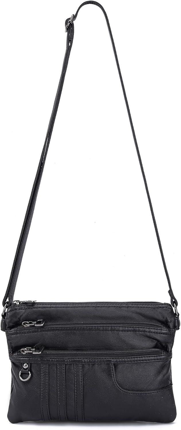 MINICAT Multiple Pockets Small Crossbody Purse Cell Phone Purse Shoulder Bags for Women Cross Body Bag for Woman - Image 8