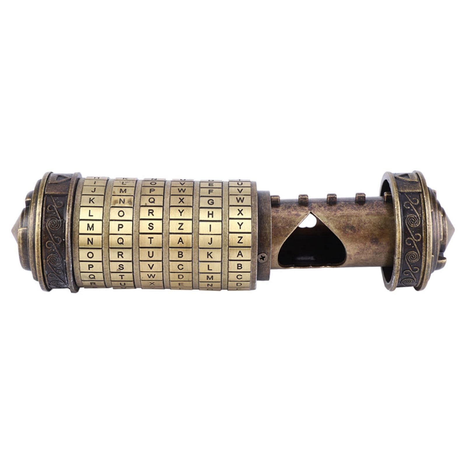 Cryptex De Metal Con Contraseña Personalizable TARSHYRY – Caja Secreta Para Guardar Joyas, Anillos O Mensajes, Regalo Romántico