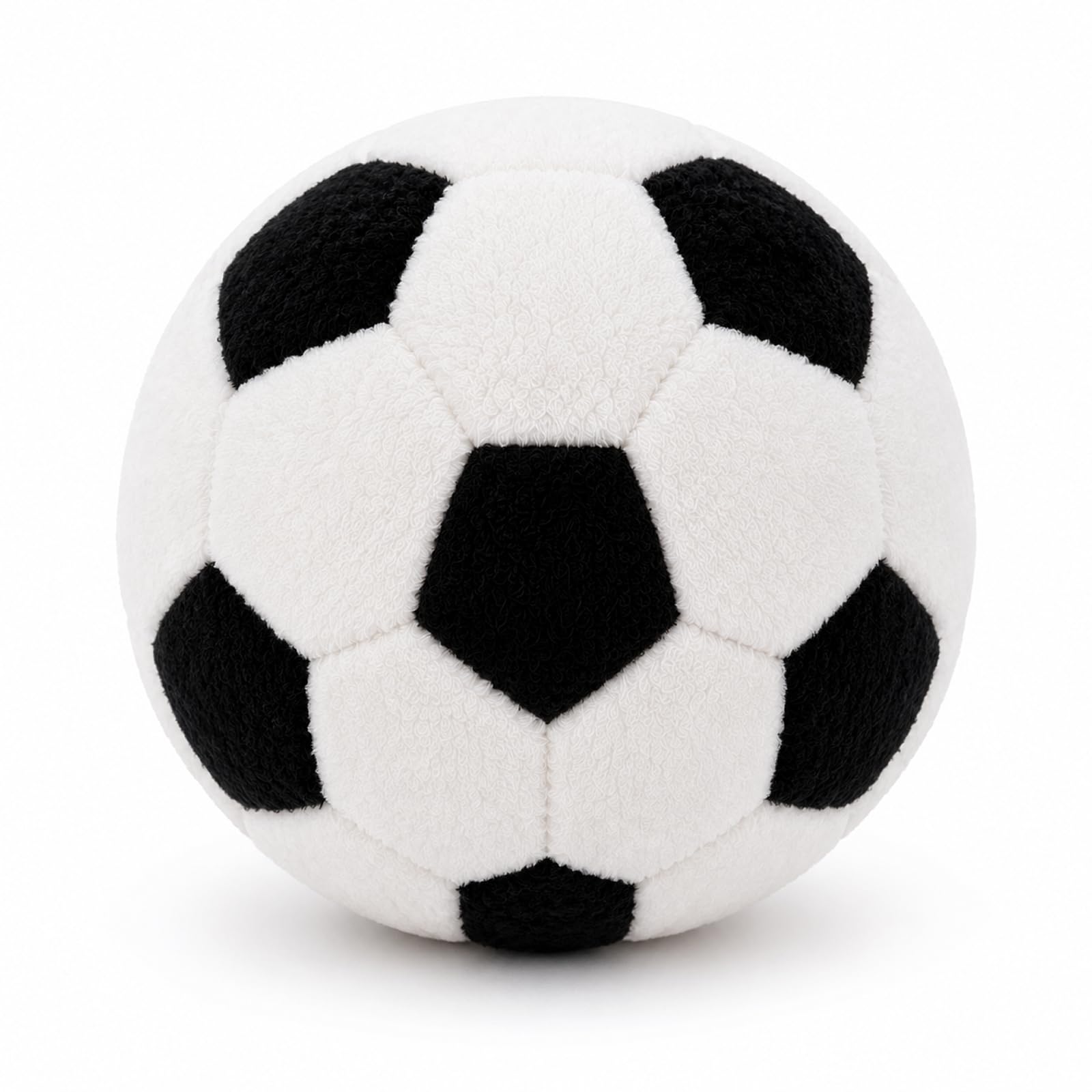 Noctimin Soft Football Plush Toy, 22cm Football Cushion for Babies & Kids