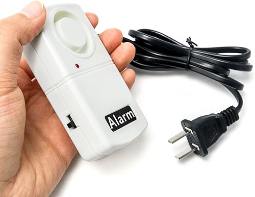 Miniatura 4 de QWORK Alarma de falla de energía, alarma de corte de energía automática de corte de energía de 120 db, indicador LED inteligente de sirena de