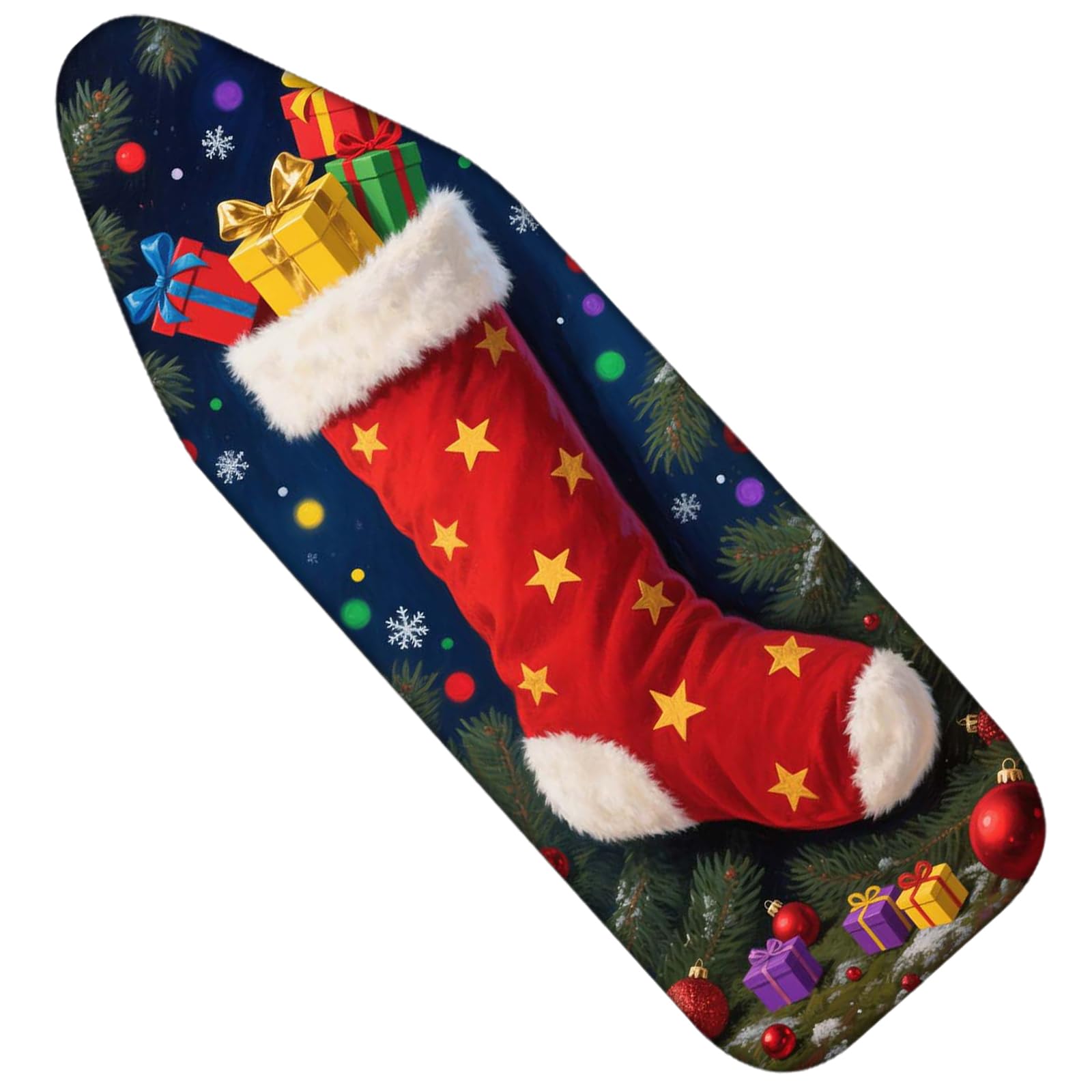 Nuxovilar Winter Stocking Ironing Board Cover 15x54 Inches Polyester