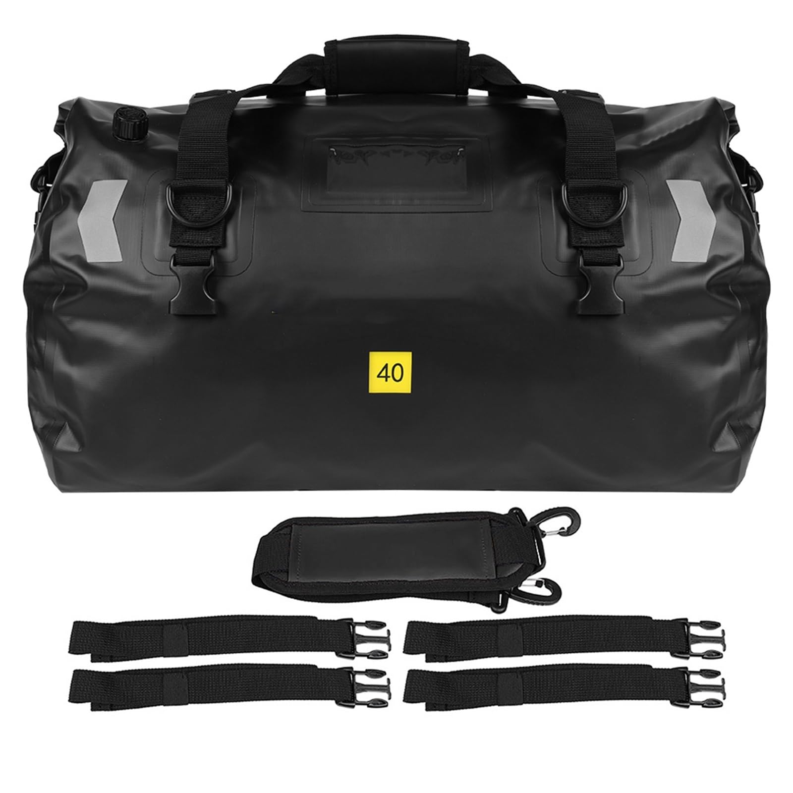 Sacoches Arrière Étanches 40 L pour Moto, Scooter, Camping, Cyclisme, Voyage, Bagages Secs, Sac À roulettes pour 525 DSX, 625DSX, 900DSX