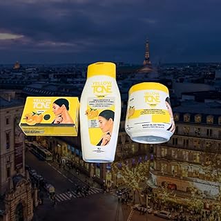 Set de cuidado de la piel Yellow Tone – Crema...