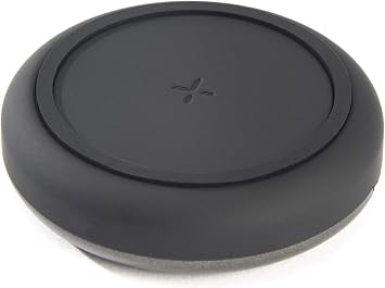 TYLT Medallion- Portable QI Wireless Charging Pad, Fast Wireless Charger QI Certified 10W Max Compatible to Apple, Samsung, Wireless Buds, and Other Capable Devices | Connects to Laptop & Powerbank