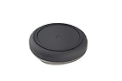 Medallion- Portable QI Wireless Charging Pad, Fast Wireless Charger QI Certified 10W Max Compatible to Apple, Samsung, Wireless Buds, and Other Capable Devices | Connects to Laptop & Powerbank