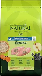 GUABI NATURAL CAO ADULTO LIGHT MINI PEQUENO PERU E AVEIA 2,5kg