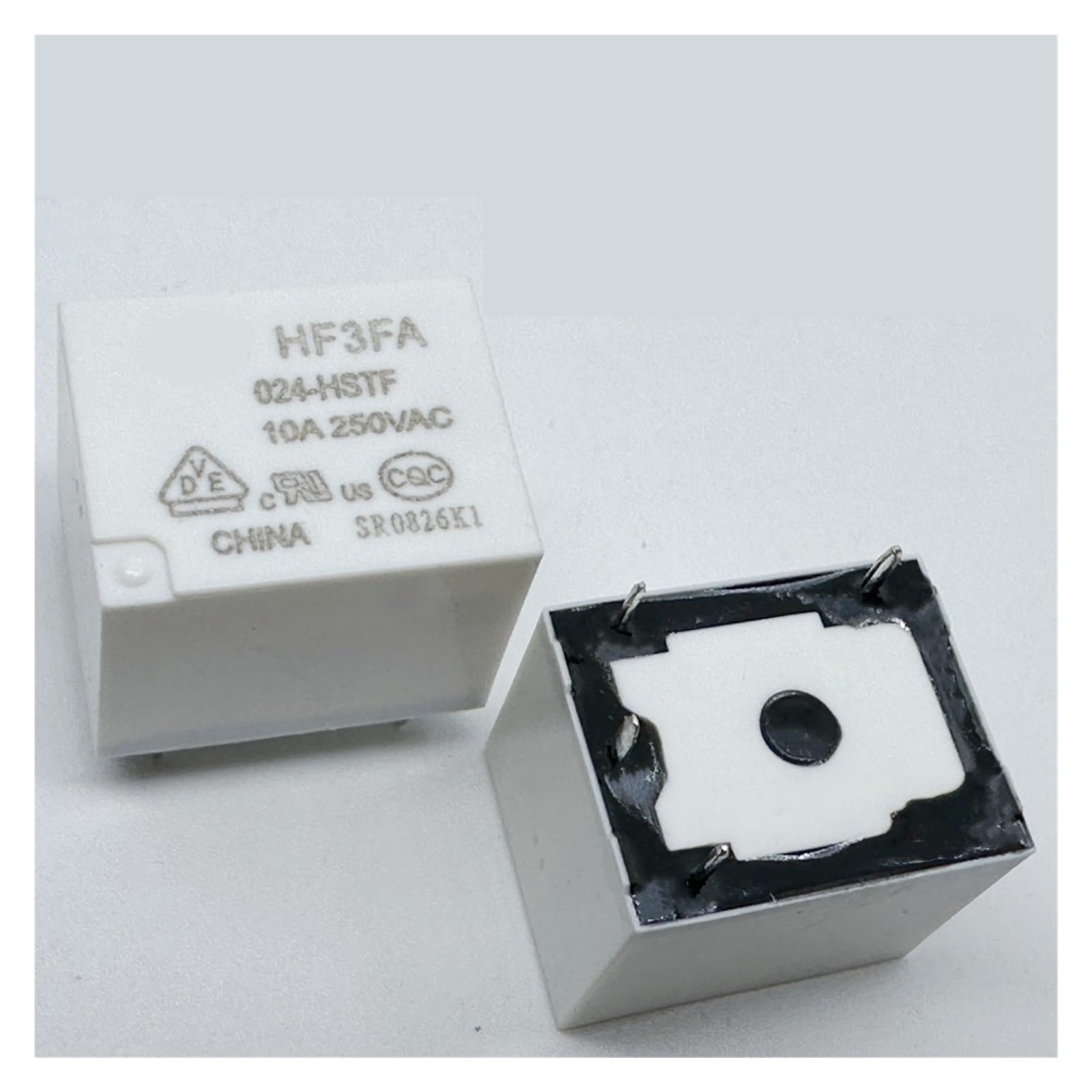 Yzwrwrmktb One Color 1Pc Hf3fa 024-Hstf 24V Relay 4Pins