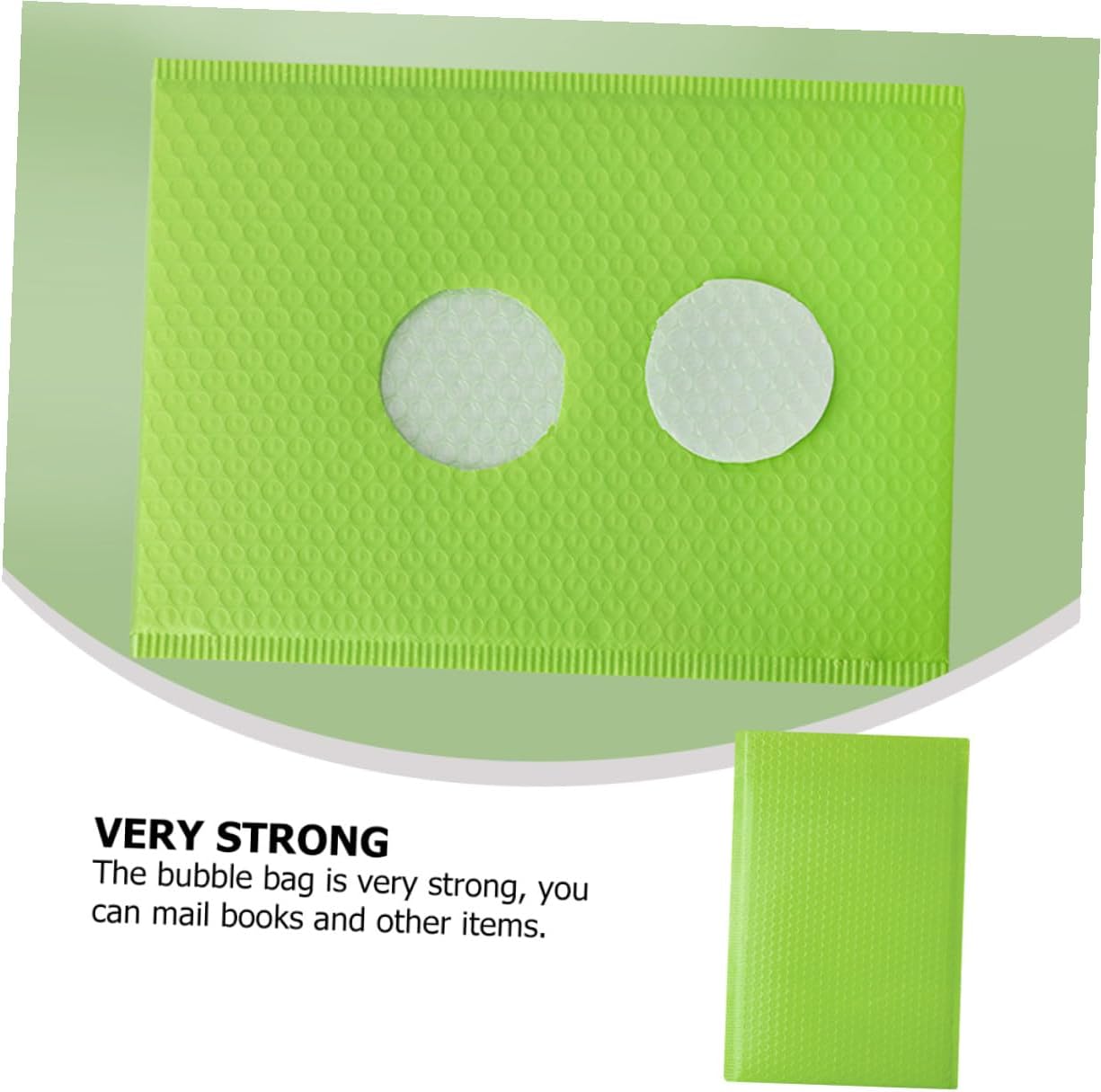 Zerodeko 20pcs Waterproof Shockproof Bubble Pouches with Thickened Matte Film, 28x43 Cm Green and Black Po Film Courier Pack Bags for Clothing Shipping and Packaging