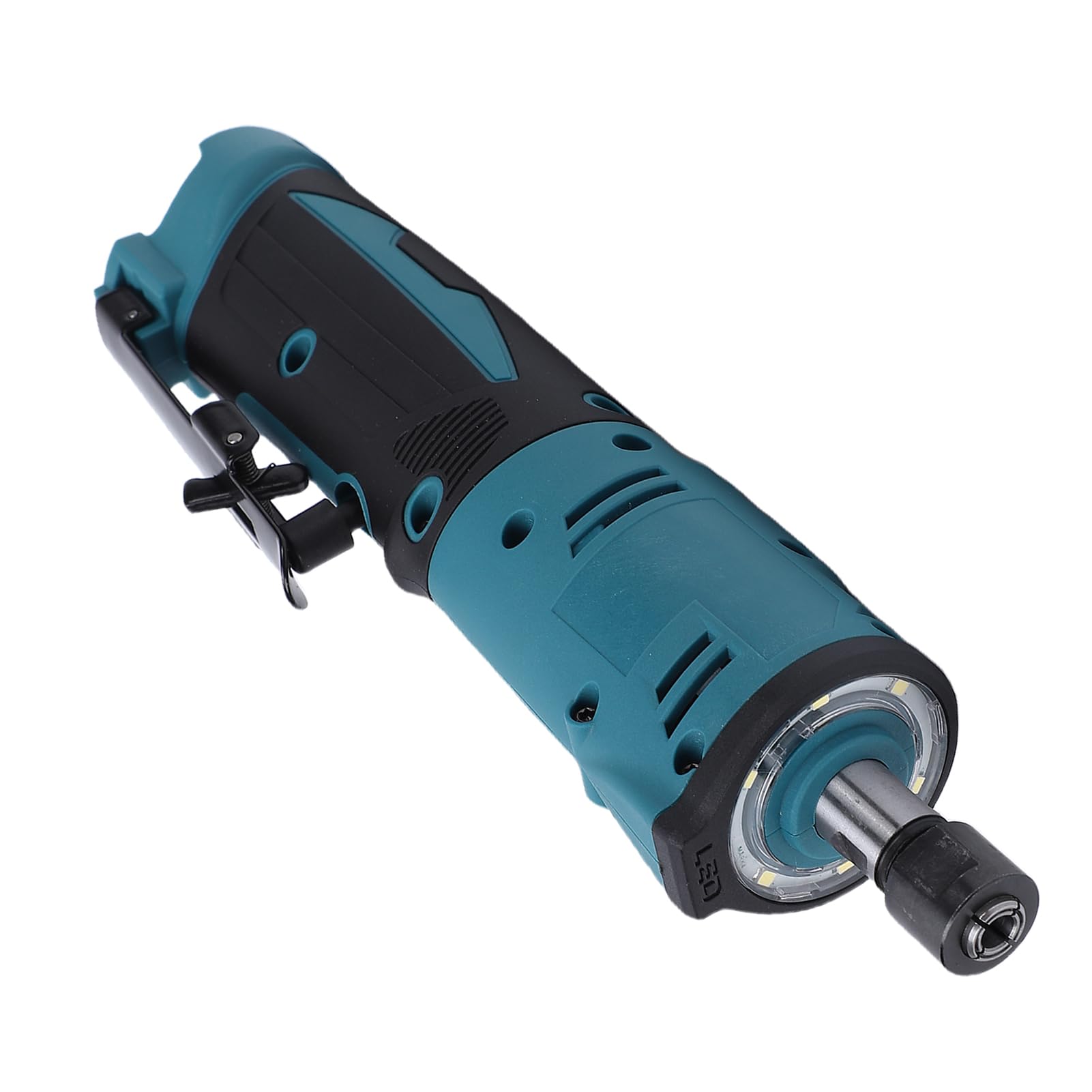 Amoladora de Troqueles Inalámbrica, Amoladora Recta Eléctrica, Máquina Pulidora a Batería con 2 Baterías de Litio de 1300 MAh, 3 Velocidades Ajustables para Amolar, Pulir, (Enchufe europeo