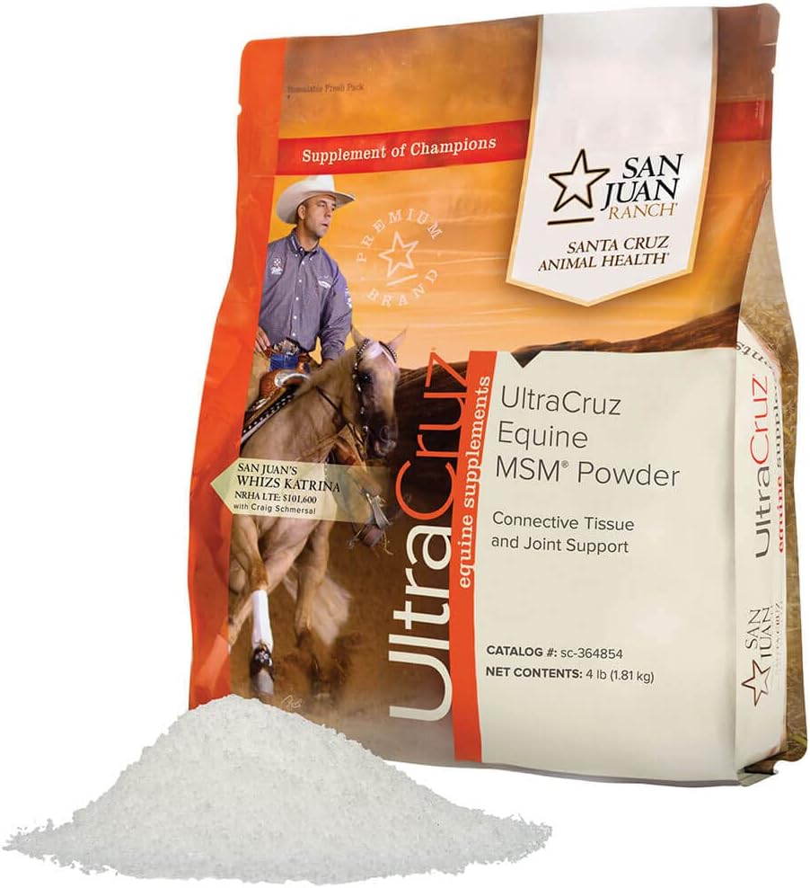 sc-364854 Equine Horse MSM Joint Supplement, 4 lb, Powder (86 Day Supply)