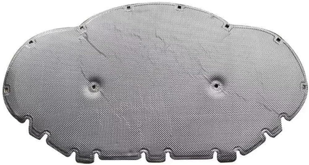 Automobile Insulation for Skoda for Octavia PRO 2021-2024 Car Heat Sound Insulation Cotton Front Hood Engine Firewall Mat Pad Cover Front Engine Hood Insulation Pad(Black)