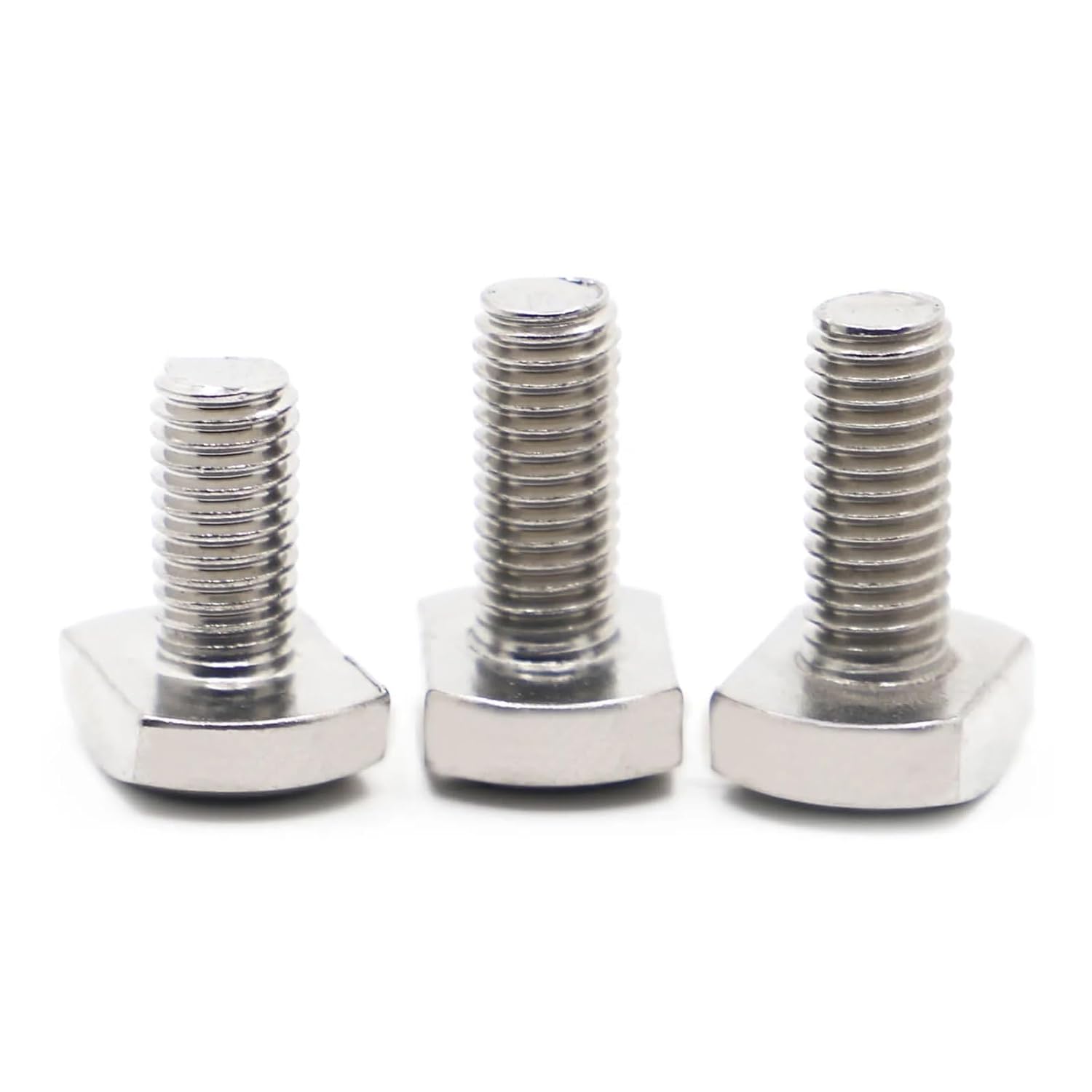 304 A2-70 Stainless Steel T-Slot T Shape Type Rectangle Square Head Screw Bolt M5 M6 M8 M10 M12 (Size : 12mm, Color : M12 1pc)