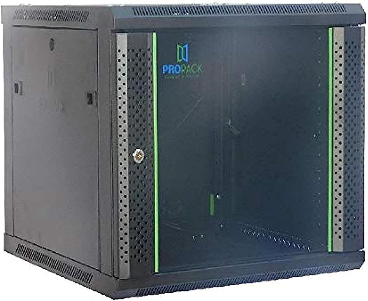 ProRack 9U 600x450 Wall Mount Cabinet with Glass Door (Not Installed ...