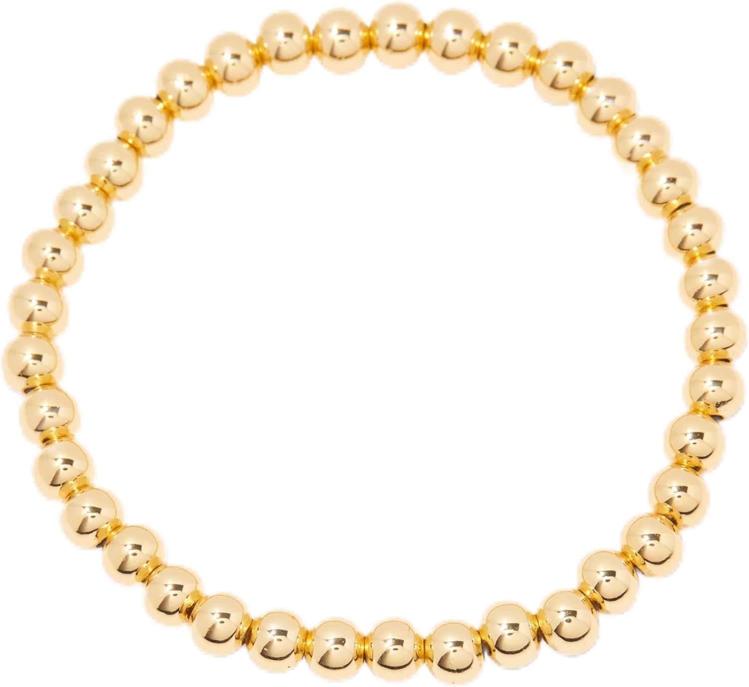 Brook & York Gold Beaded Bracelet for Her - Gold Bracelet Set for Her - Stacking Bracelets - Gifts for Mom