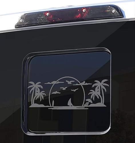 Miniatura 3 de Xinghe Adhesivo para ventana central trasera Ford F150 F250 F350 2015-2024, para Ford F150 F250 2021 2022 2023 2024 Ford F150 F250 350 Accesorios