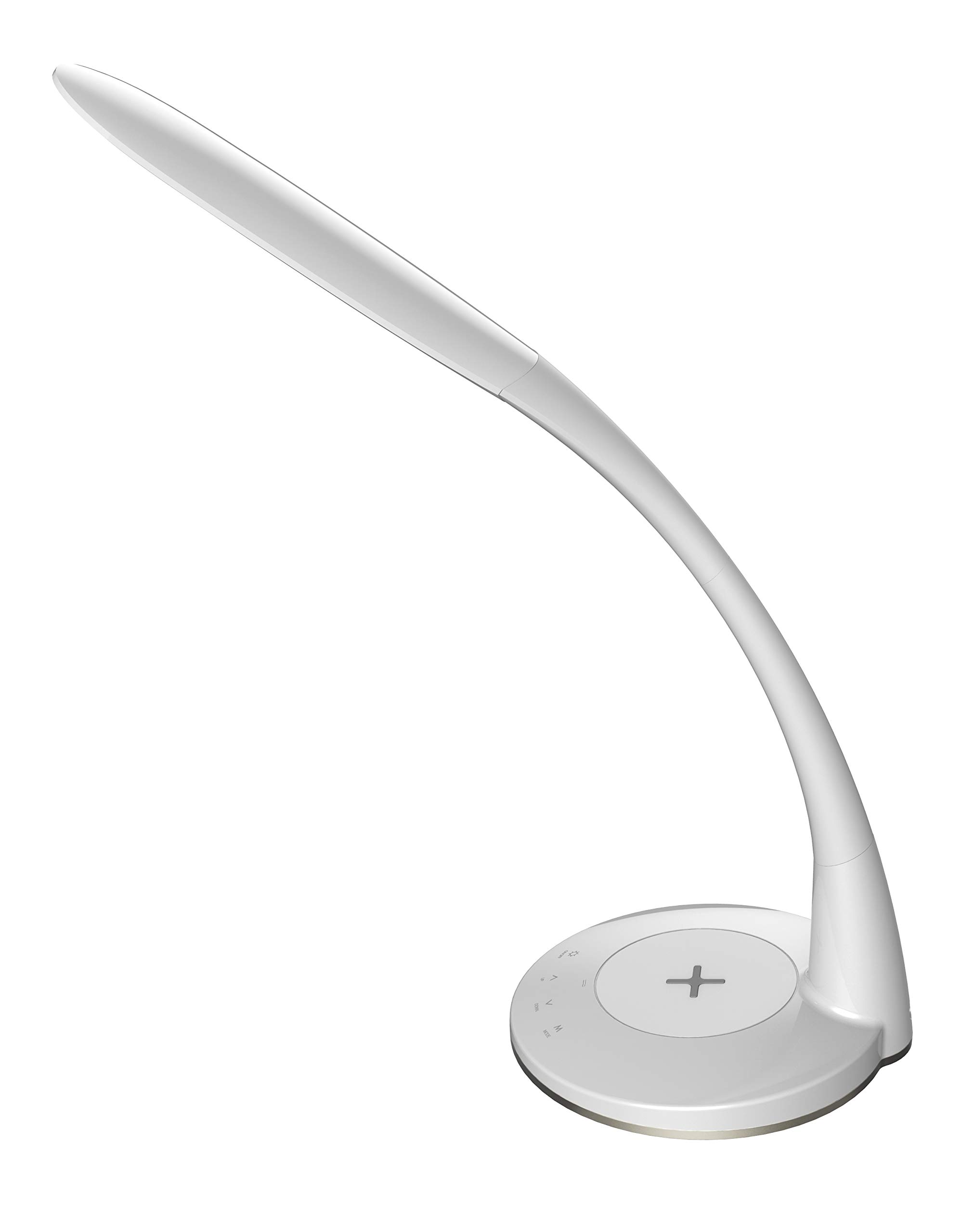 Lampa biurkowa z ładowarką indukcyjną