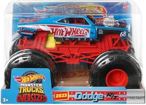 Miniatura 5 de Hot Wheels Monster Trucks 2023 Dodge RT de gran tamaño