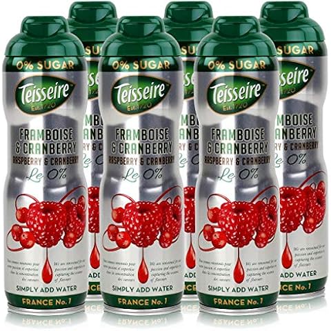 Teisseire Getränke-Sirup Raspberry & Cranberry 0% Cover