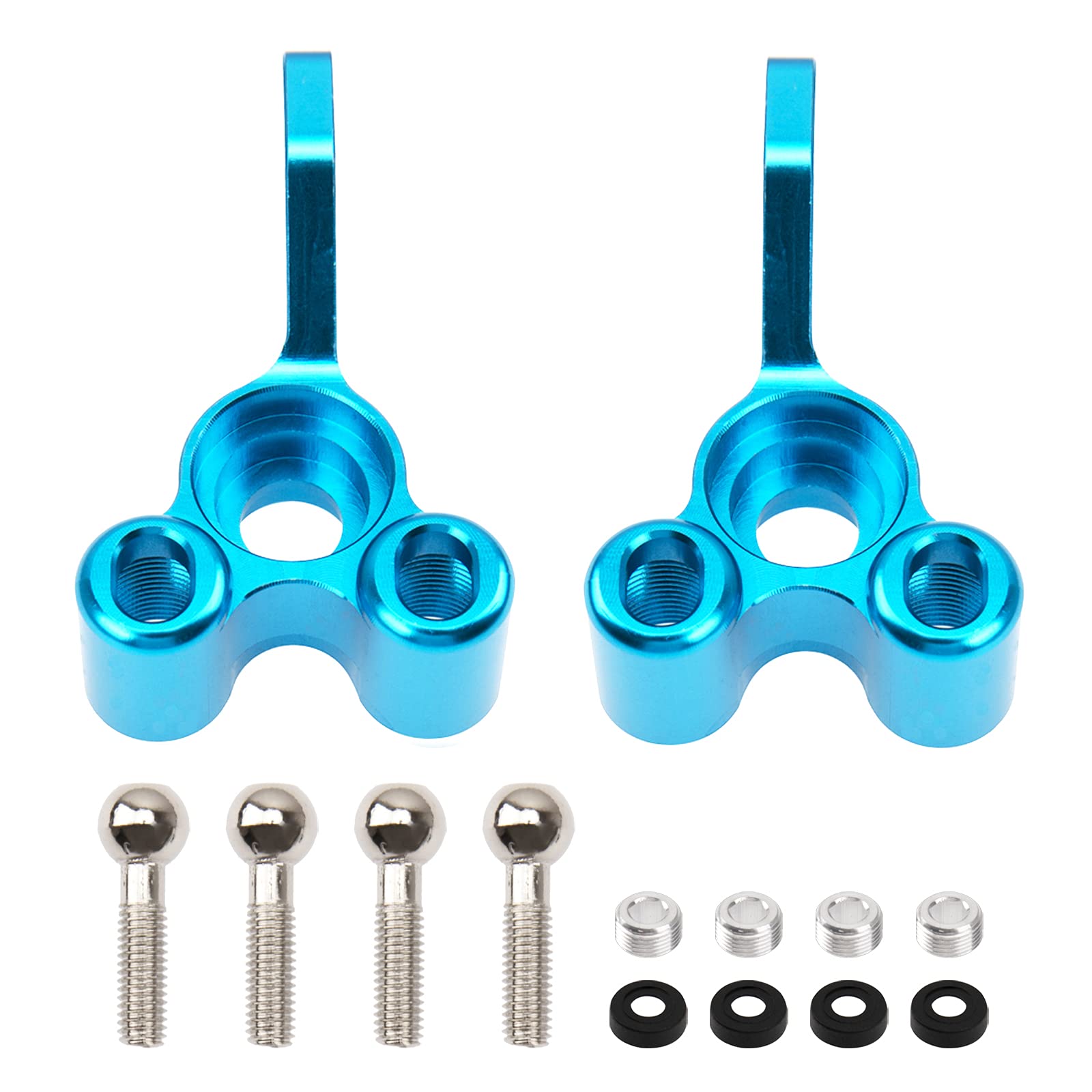 Vgoohobby Aluminum Steering Servo Saver & Ackerman Plate Upgrade For Redcat Volcano, HSP 1/10 RC Cars - View #14