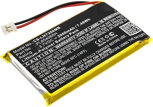 2000mAh Battery Replacement for Luvion PL654065H Prestige Touch 2 3.7V
