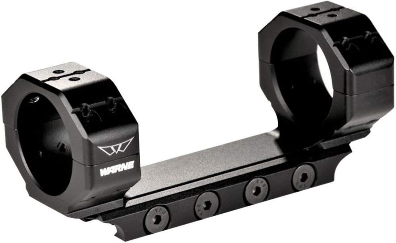WARNE 7825-20MOA Precision Cantilever Mount, 34mm MSR, 1 PC, 7075/T6 Aluminum, 2 Integral Recoil Lugs, 2 inch Cantilever, 20MOA