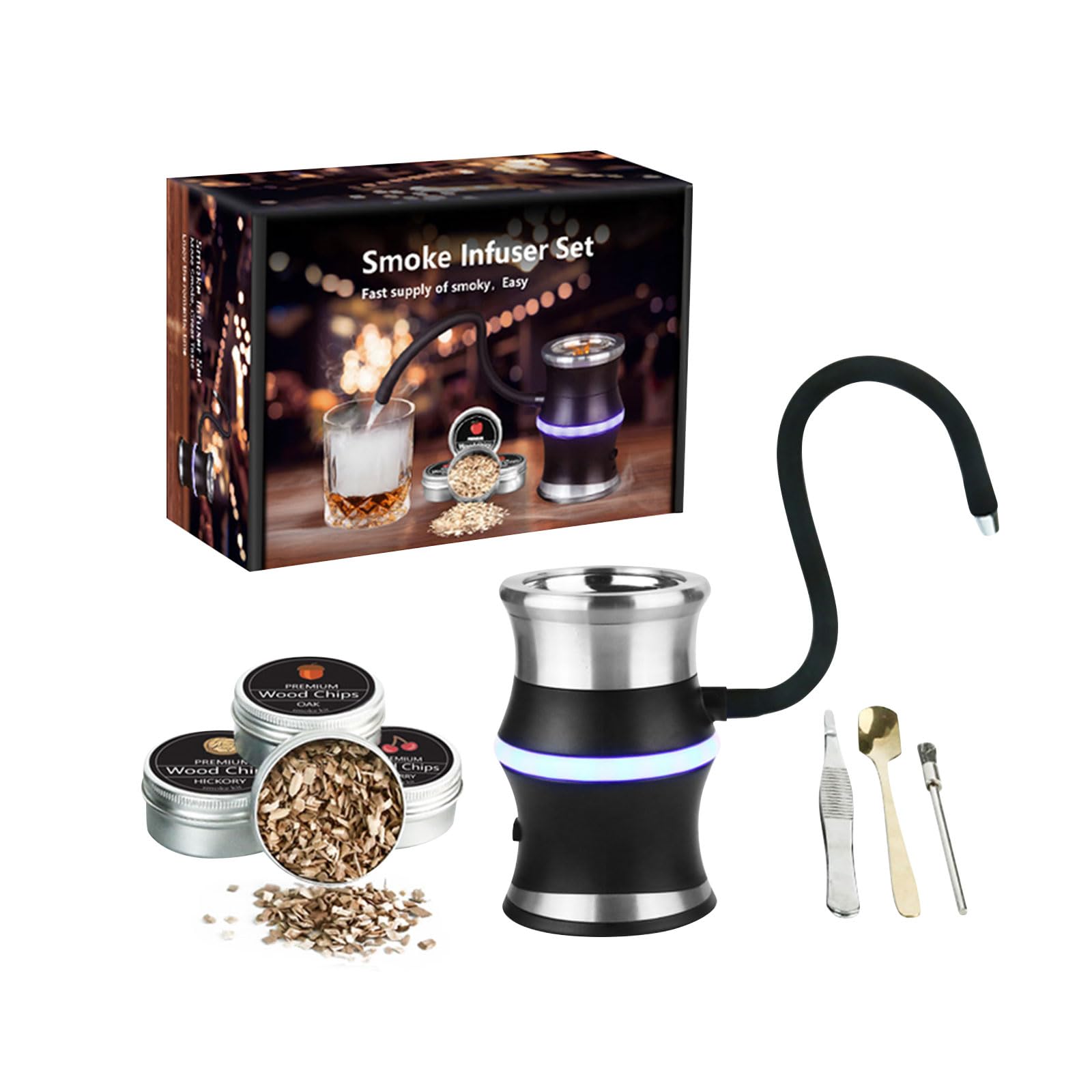 Nucelit Lavishness Drink Puffing Set with Multiple Tastes Cold Exhaust Technology Irish Liquor Addition Excellent Sires Day Transportable Exhaust Infuser for Irish