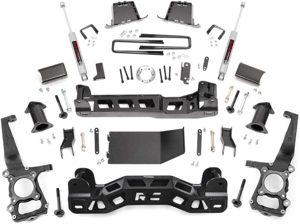 Rough Country 4" Suspension Lift Kit for 2011-2013 Ford F-150 4WD - 57430