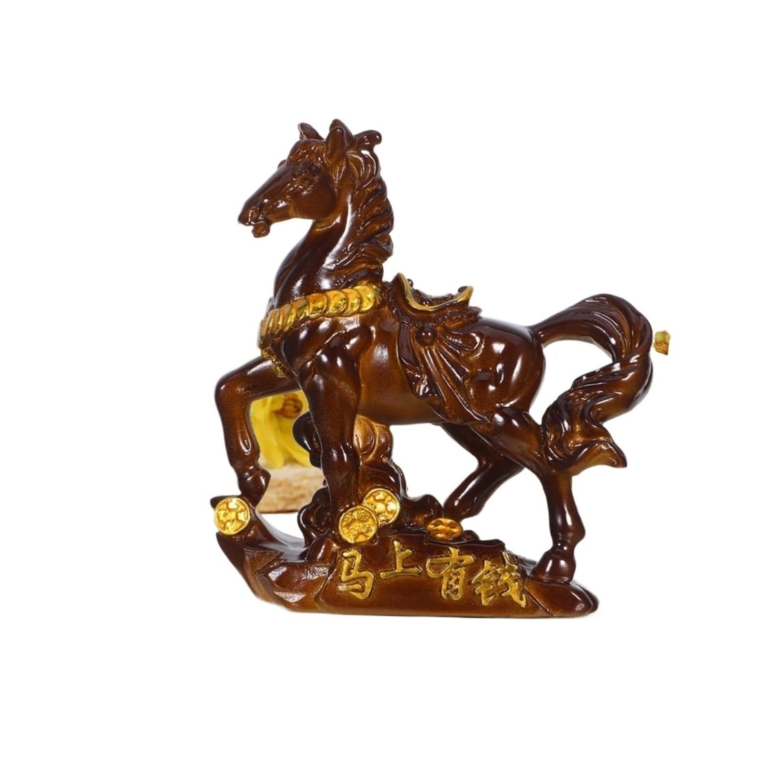 Figurine de cheval à thé aux couleurs changeantes design