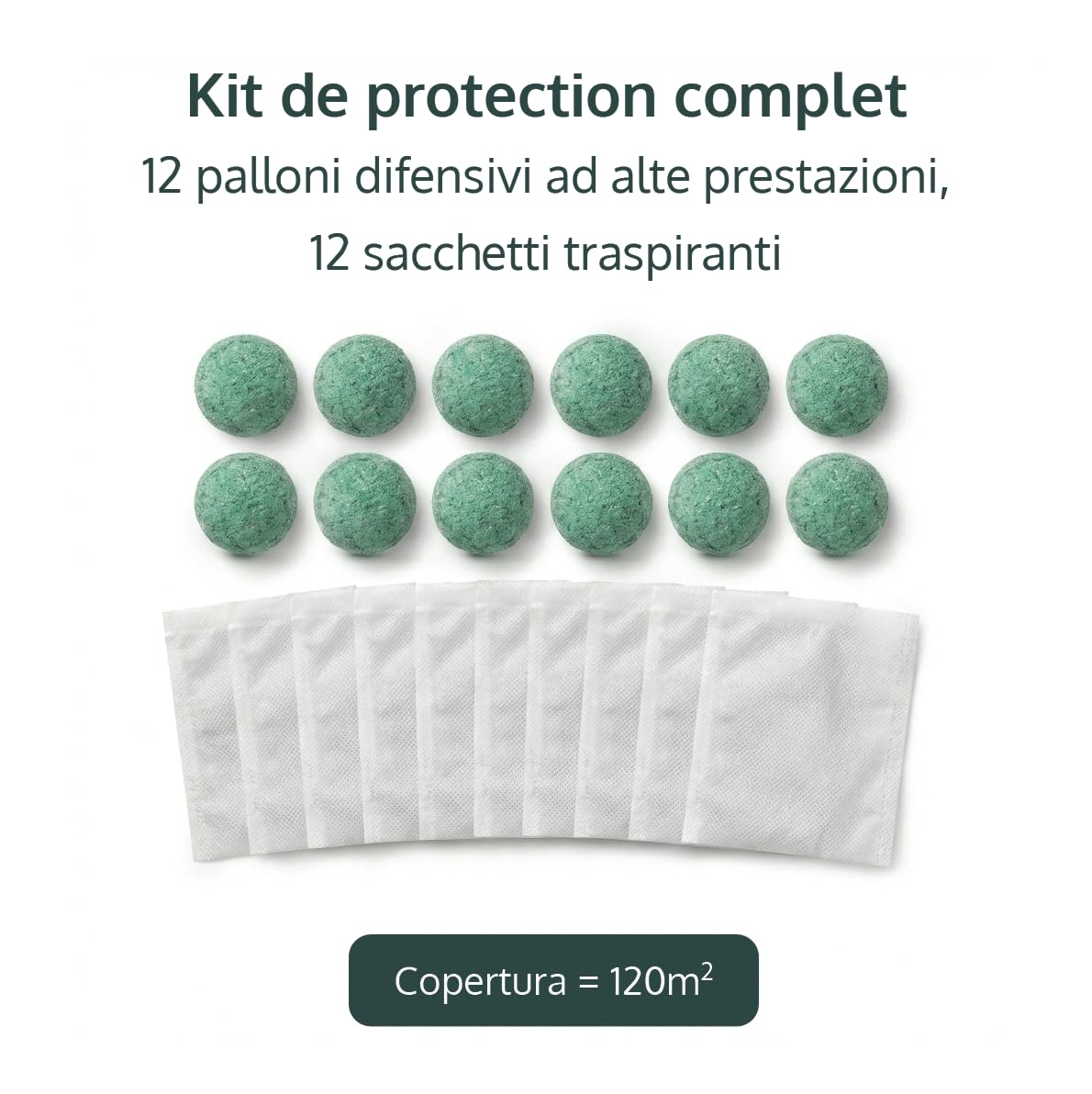 Topi repellent sfere | Ingredienti attivi tra cui zenzero & menta piperita – Sfere repellenti per parassiti, umane e sicure per gli animali domestici, per uso interno ed esterno (confezione da 12)
