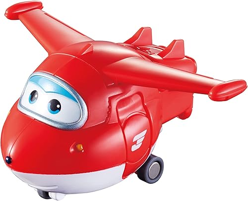 Miniatura 2 de Super Wings EU720030C Jett & Jerome Transform-a-Bots Paquete de 2 juguetes para niños de 3 años y niñas, mixto, 2