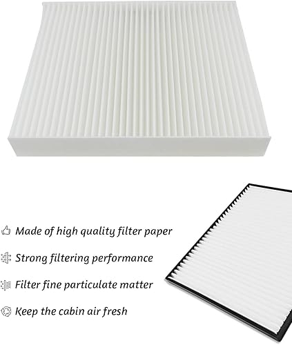 Miniatura 5 de Filtro de cabina apto para Kenworth Peterbilt International Lonestar Cummins Paccar Reemplazo x1987001 AF55839 CAF1815P PA30093 CY08221P C25870