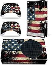 Skin for Xbox Series S, Whole Body Vinyl Decal Protective Cover Wrap Sticker for Console and Wireless Controller (Flag, Xbox Series S)