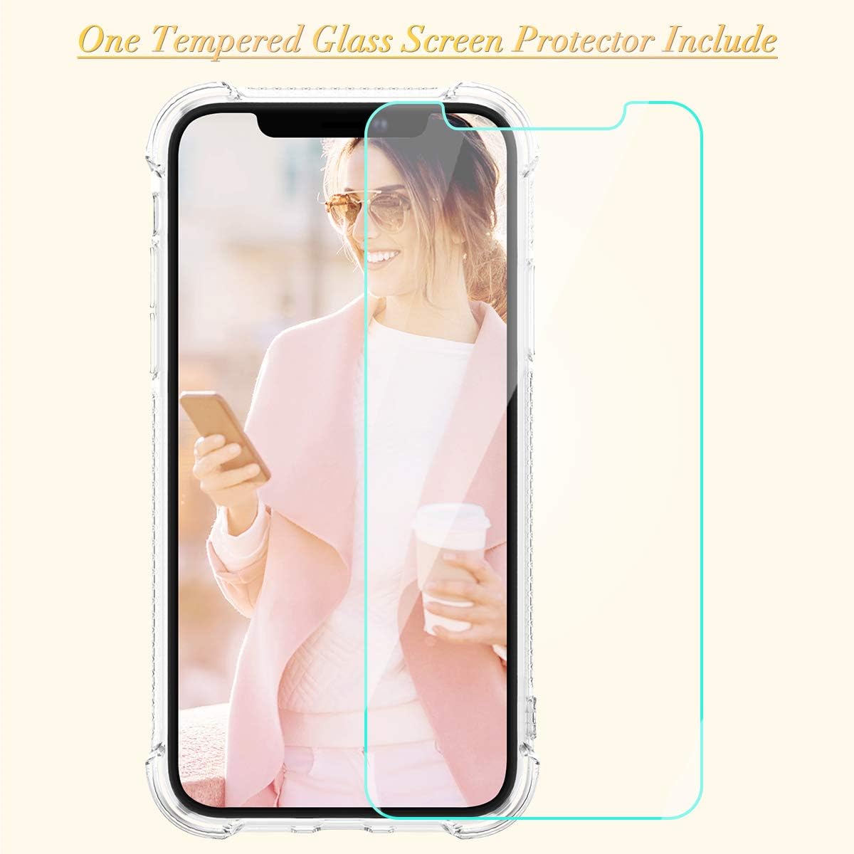 Caka Glitter Case for iPhone XR Bling Case Protective Shockproof Glitter Shinning Luxury Fashion Flowing Liquid Floating Sparkle Soft TPU Clear Case for iPhone XR (6.1 inch) (Gold)