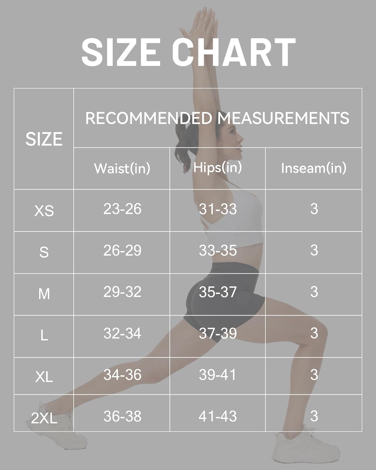 Runhit Biker Shorts Women with Pockets - 8''/5''/3'' High Waisted Yoga Workout Gym Spandex Tummy Control Shorts - Image 7