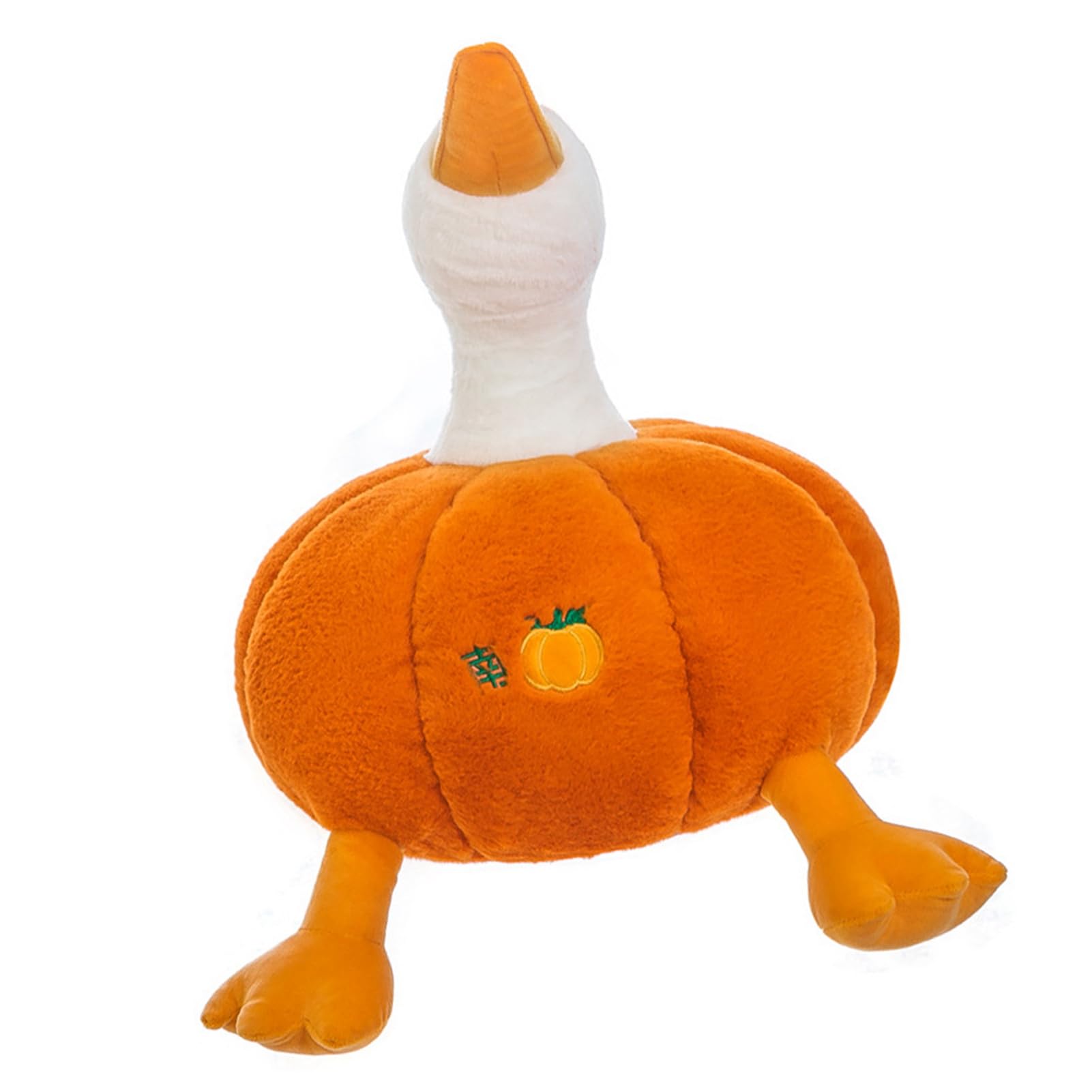 Cuscino per Bambola di Peluche di Zucca di Cartone Animato Morbido Tessuto Elastico per Bambini Che Dormono 1 unità (55 cm/21,7 pollici)