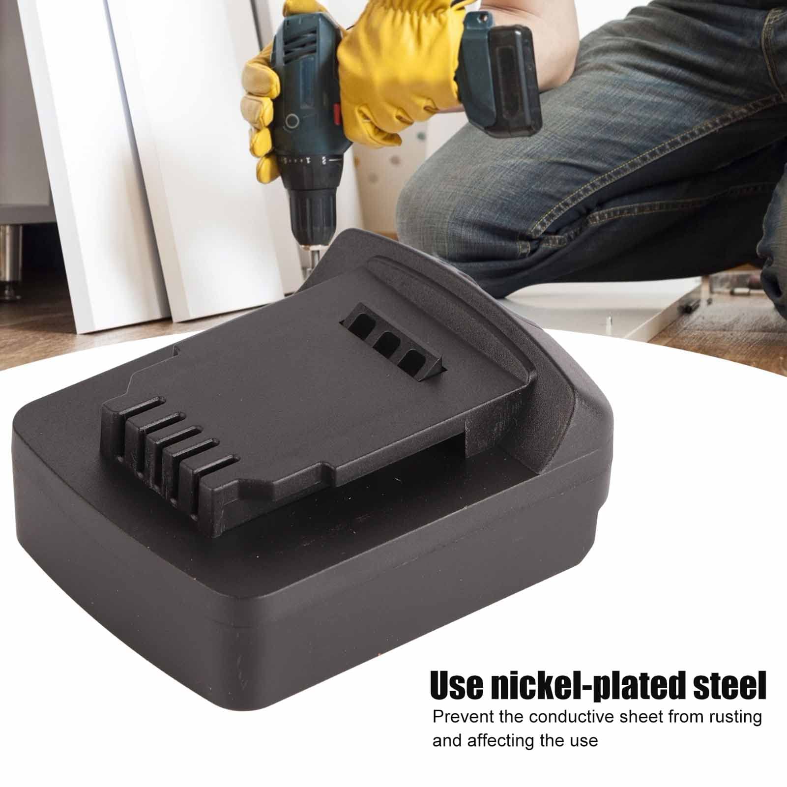 Adapter baterii Konwersja Ładowarka litowa 18 V 20 V Narzędzie konwertera mocy Trwały, bezpieczny, niezawodny, kompaktowy, przenośny