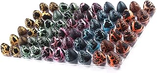 Toyvian 60 Peças Brinquedos Educativos Para Crianças Ovos Artificiais Incubação Em Água Incubação Ovos Crescendo Em Água Mini Estatuetas De