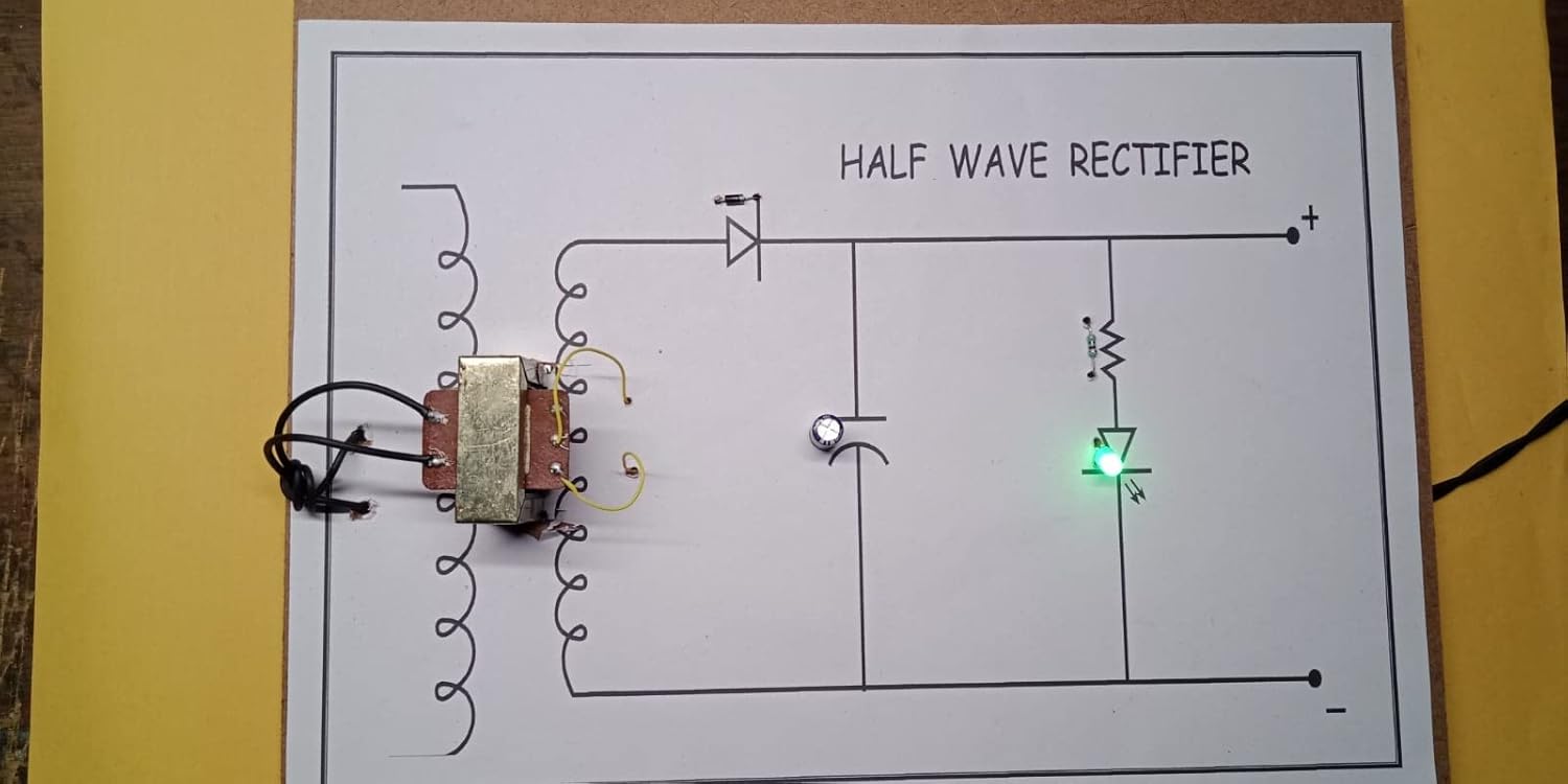 Buy Vigyanics Half Wave Rectifier Working Model Class 12 School