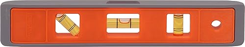 Johnson Level  Tool - Nivel magnético de torpedo estructurado de 7500 M 9 pulgadas naranja 1 nivel