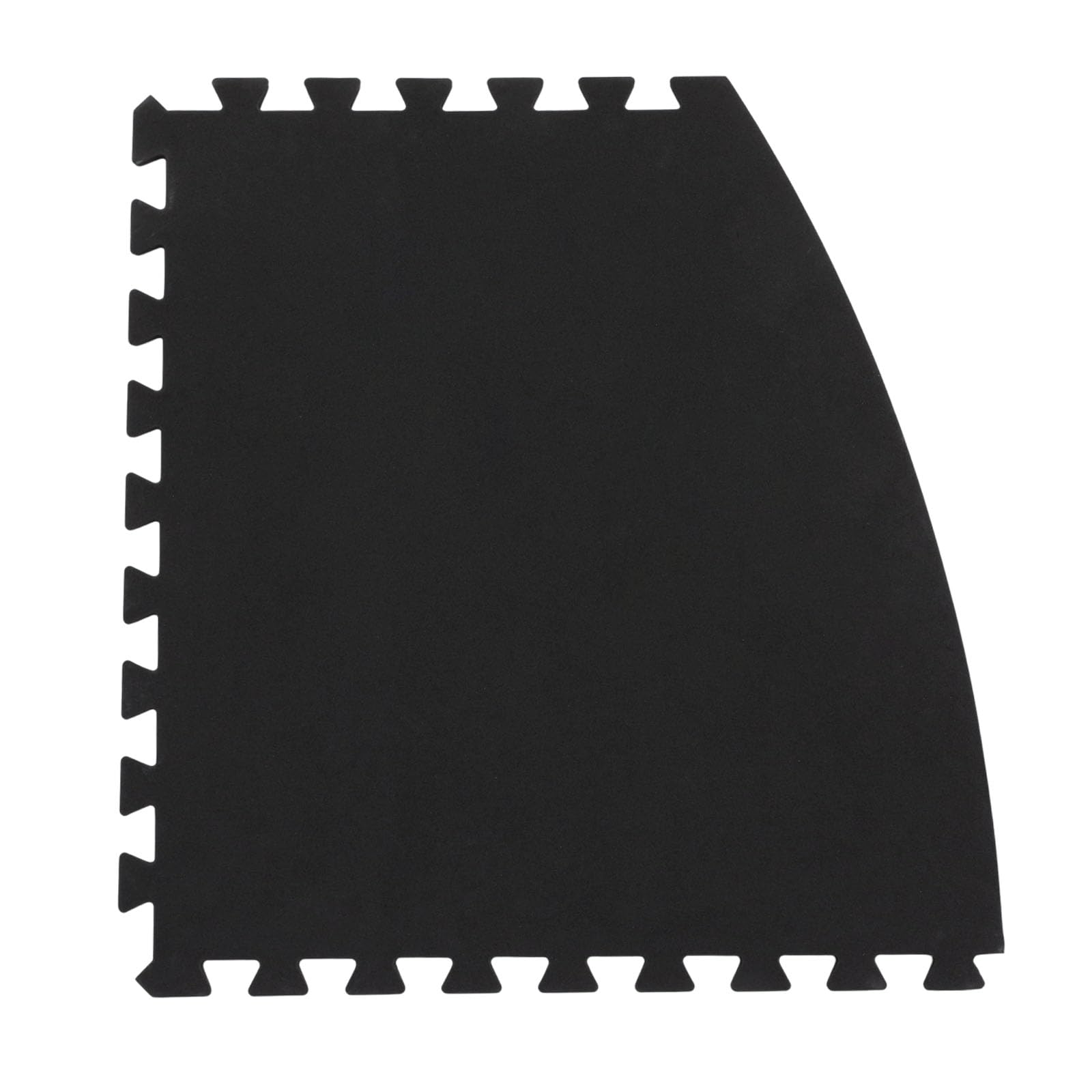 Alfombrilla antideslizante para bañera de hidromasaje EVA, 196 x 196 cm (77,17 pulgadas), para piscina, bañera y ducha, impermeable, aislante térmico, fácil de limpiar, color negro