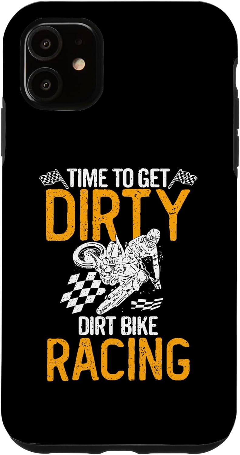 iPhone 13 Dirt Bike Racing Motocross Case
