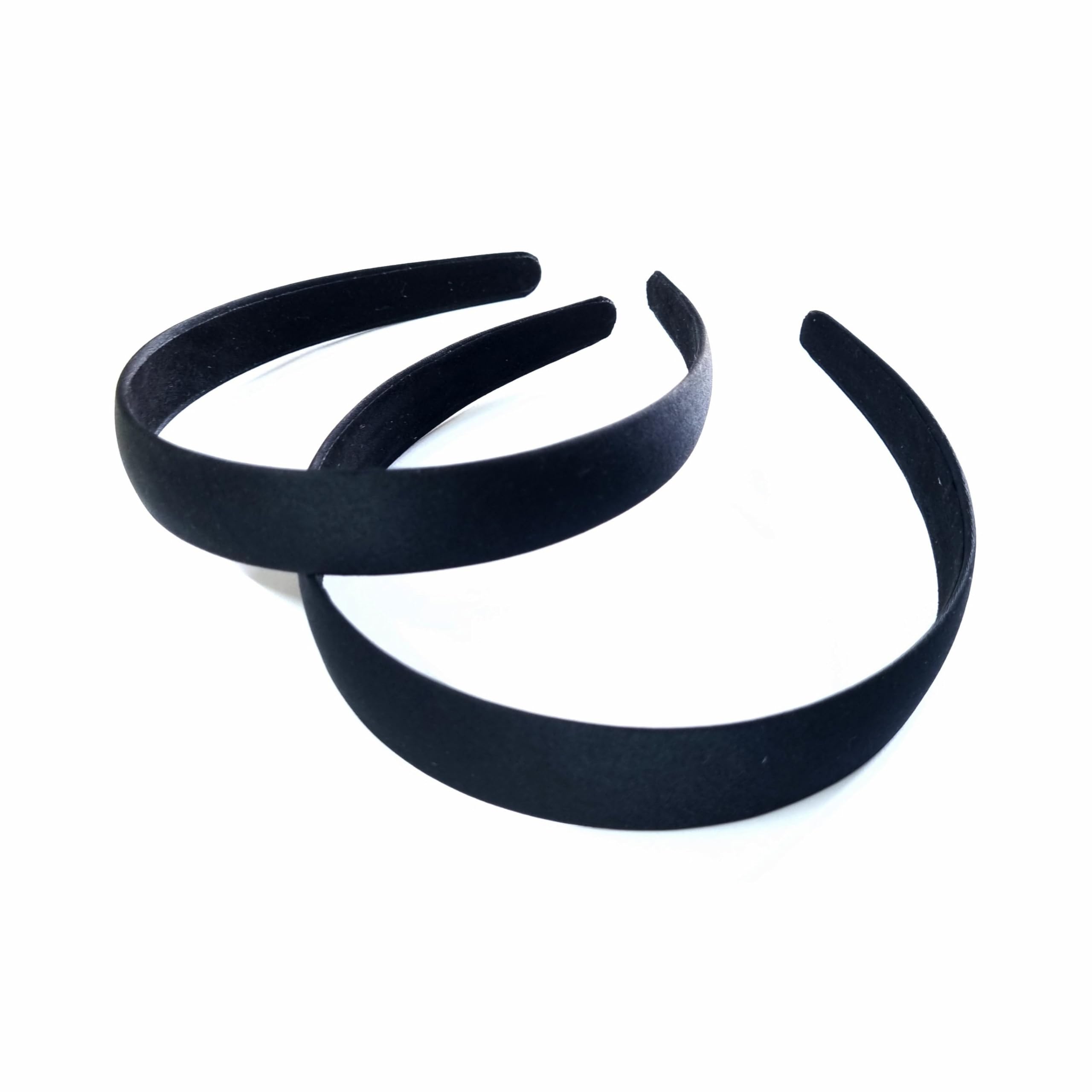 Via Mazzini Black Satin Plain Hairband/Headband Combo Set For Women And Girls For Gym Wear, Casual And School Use (HairAccessory0046) Pack Of 2 Pcs (B0CVN8G1CG) Amazon Price History, Amazon Price Tracker