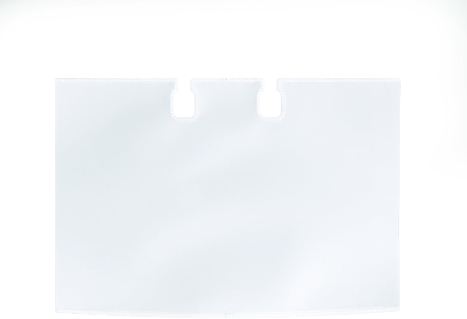 DURABLE VISIFIX & TELINDEX Business Card Sleeves Extension Set, Transparent, 40-Pack (241819)