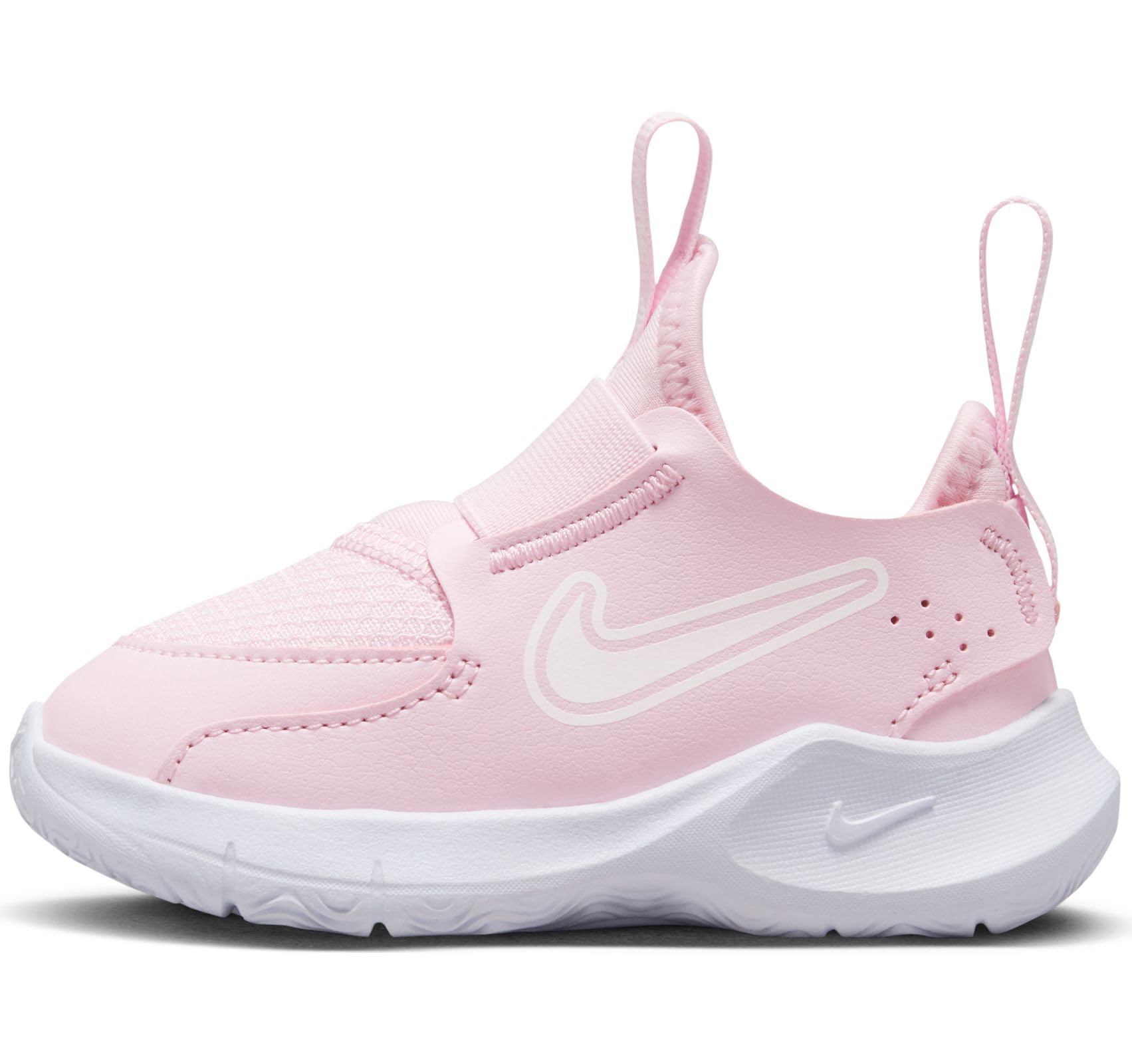 Nike Flex Runner 3 Baby/Toddler Shoes (FN1478-601, Pink Foam/White) Size 2