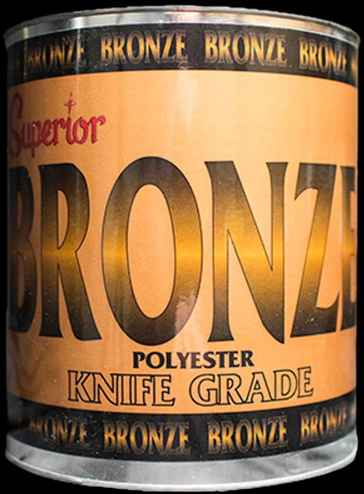 1 Qt. Superior Bronze Polyester Knife Grade Adhesive
